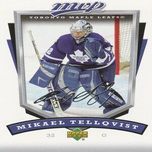 Mikael Tellqvist - 2006-07 Upper Deck MVP Hockey Card